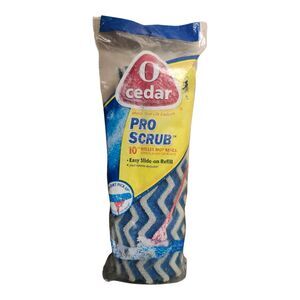 O Cedar Pro Scrub 10" Roller Mop Refill New Replacement  NOS